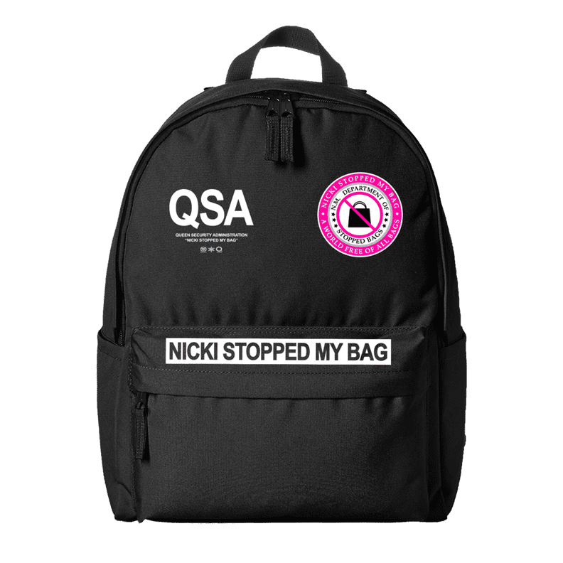 Nicki Stopped My Bag Backpack