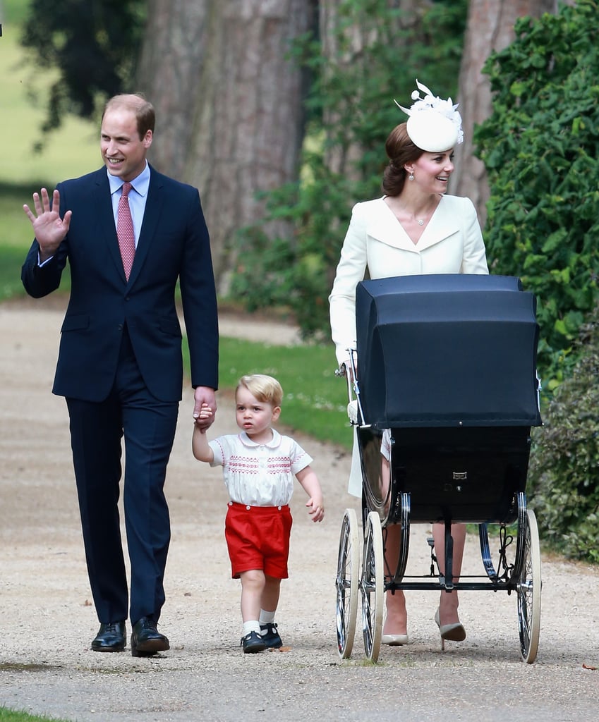 Prince George at Princess Charlotte's Christening | Pictures