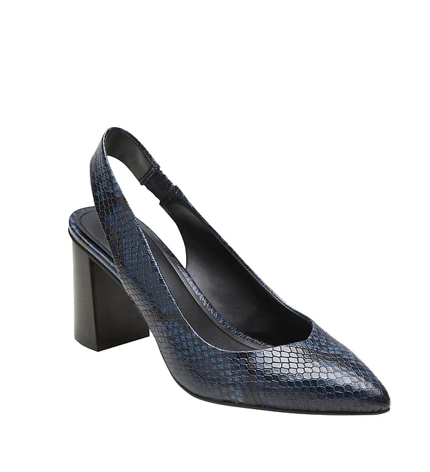 Block-Heel Slingback Pump