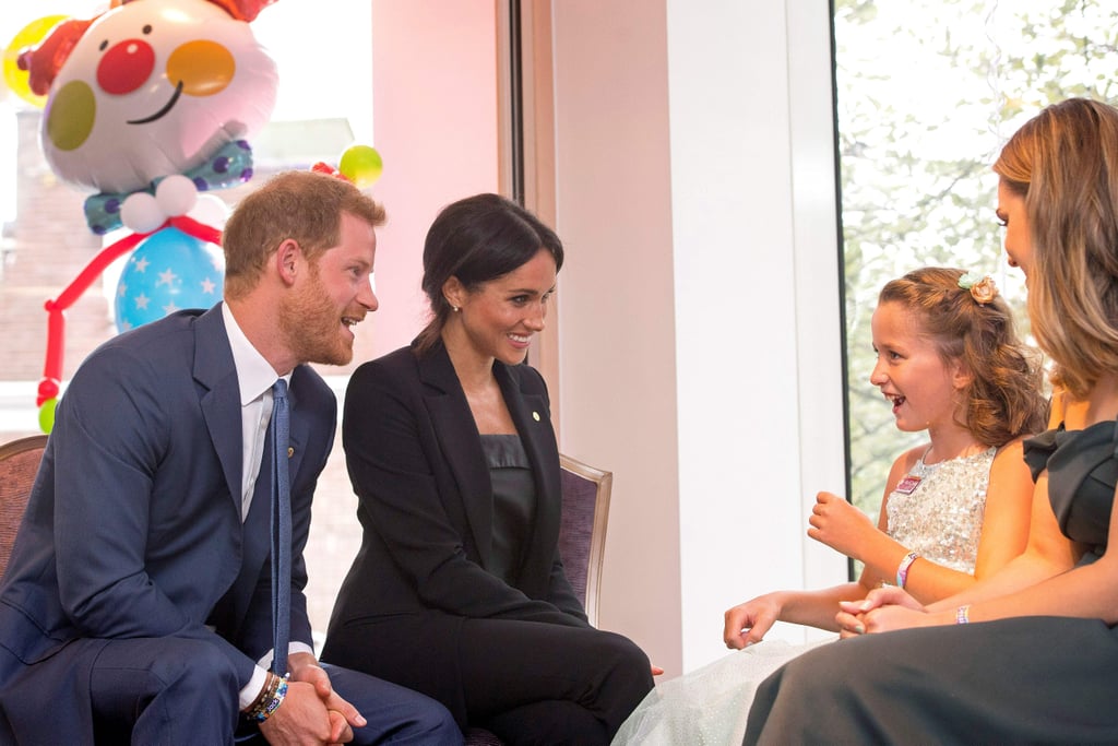Prince Harry and Meghan Markle PDA at 2018 WellChild Awards