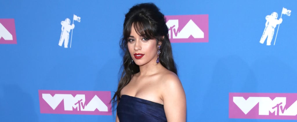 Camila Cabello's Blue Oscar de la Renta Dress at VMAs 2018