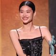 HoYeon Barely Holds It Together During SAG Awards Speech