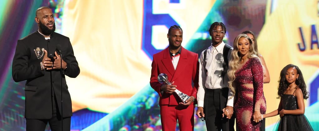 LeBron and Savannah James at 2023 ESPYs