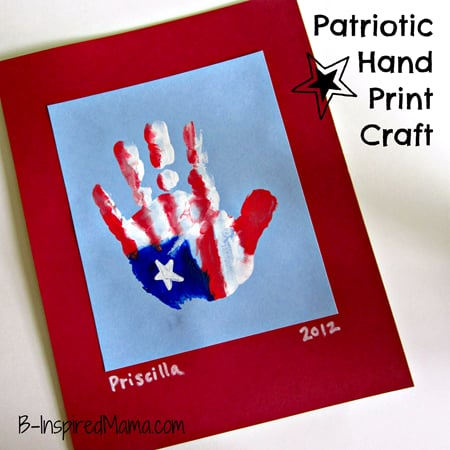 Patriotic Handprint