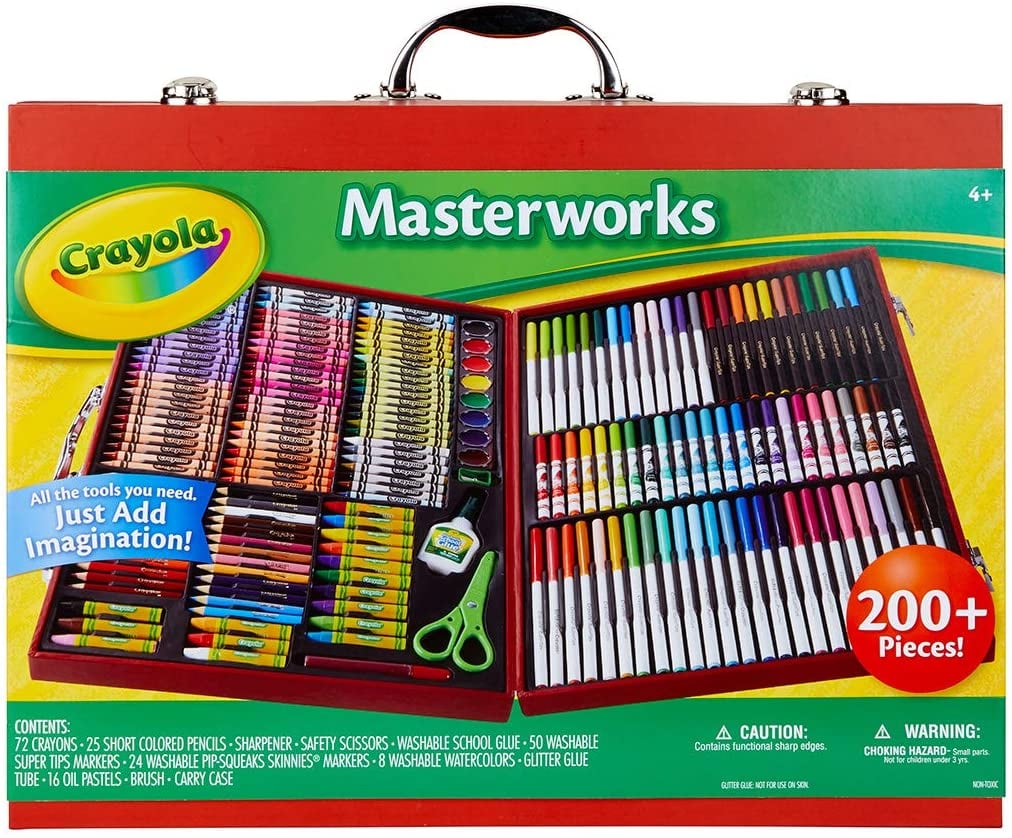 For the Kid Who Loves to Color: Crayola Masterworks Art Case