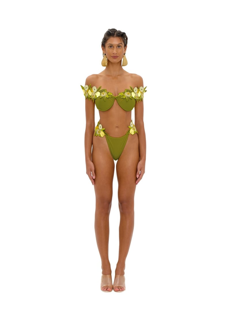 Andrea Iyamah Mona Olive Bikini