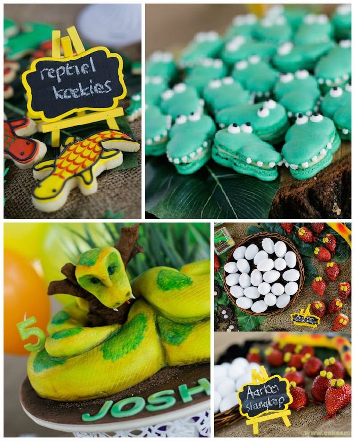A Reptile and Snake Party