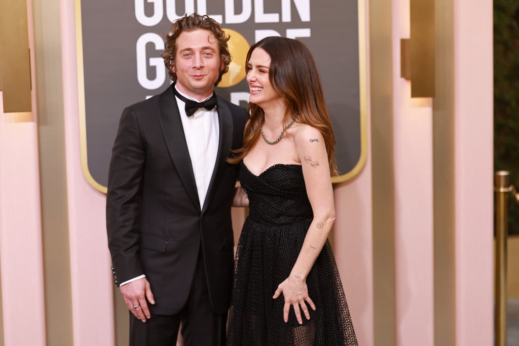 Jeremy Allen White and Addison Timlin | 2023 Golden Globes