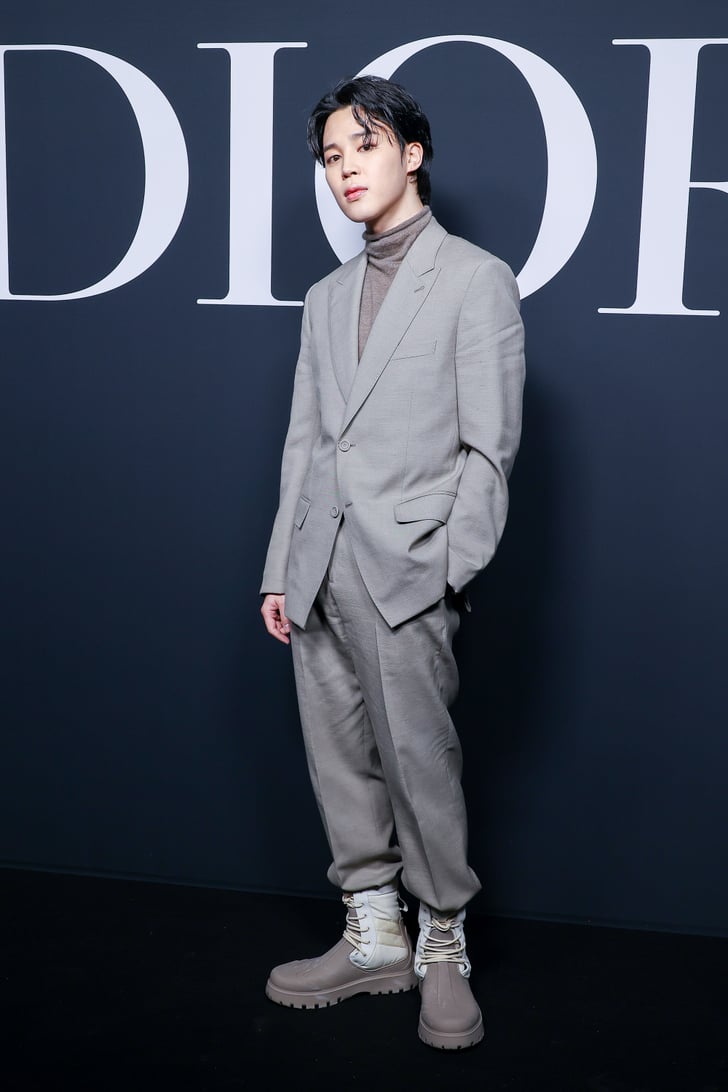 Jimin at the Dior Homme Menswear Fall 2023 Show | Kit Connor Sits Front ...