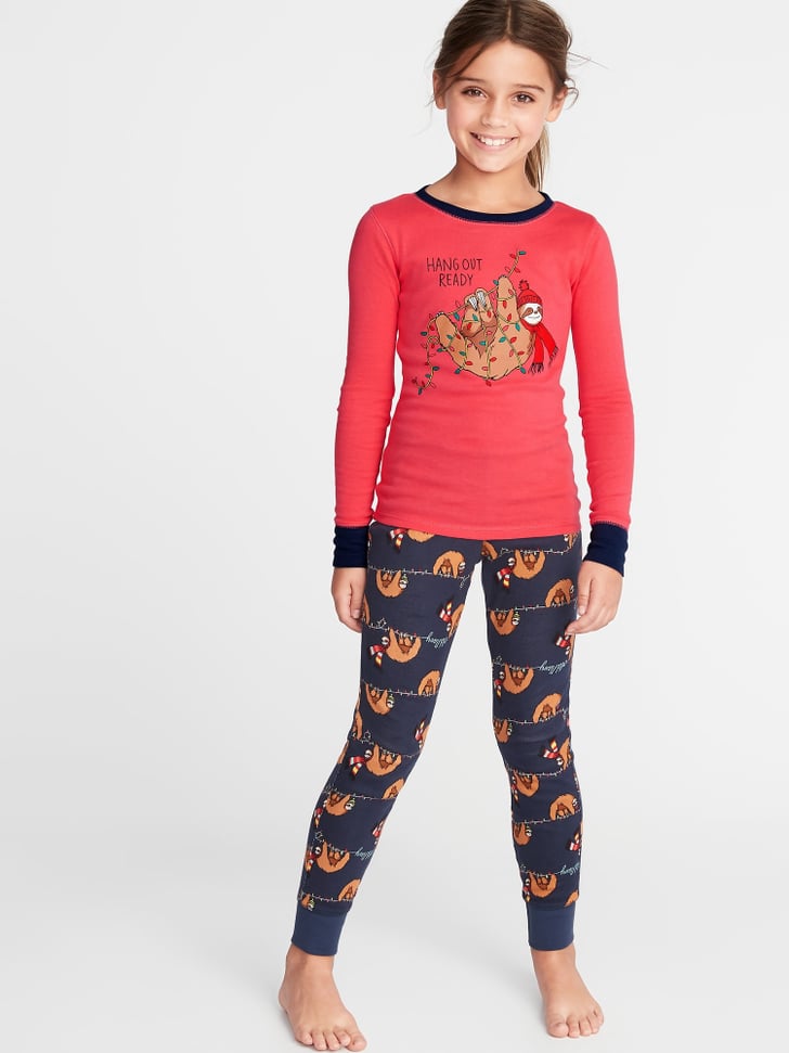Holiday-Graphic Sleep Set | Old Navy Holiday Pajamas 2018 | POPSUGAR