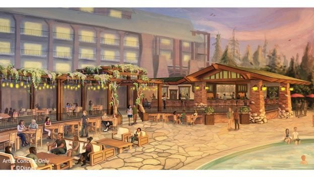 Pool Bar at Disney’s Grand Californian Resort