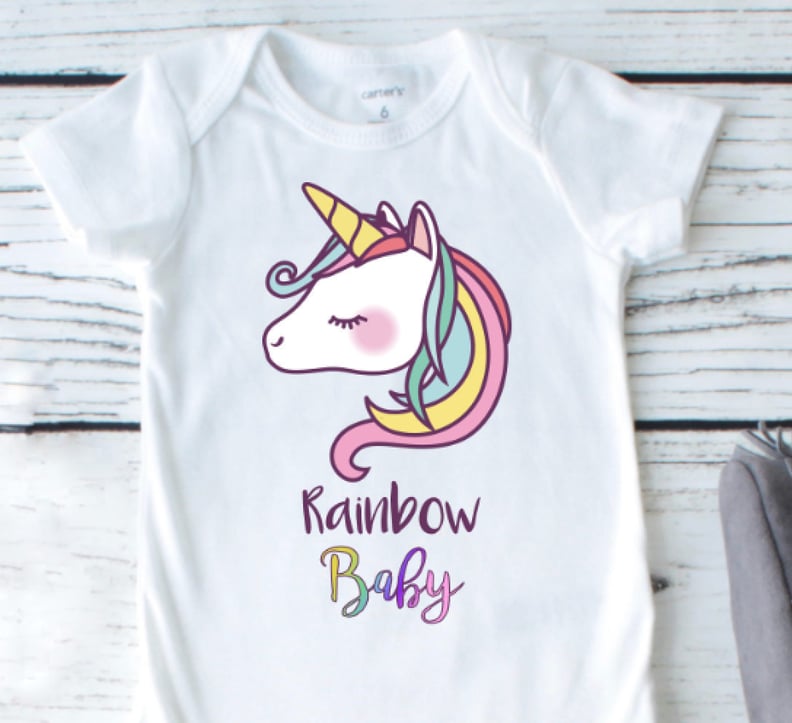 Rainbow Baby Unicorn Onesie