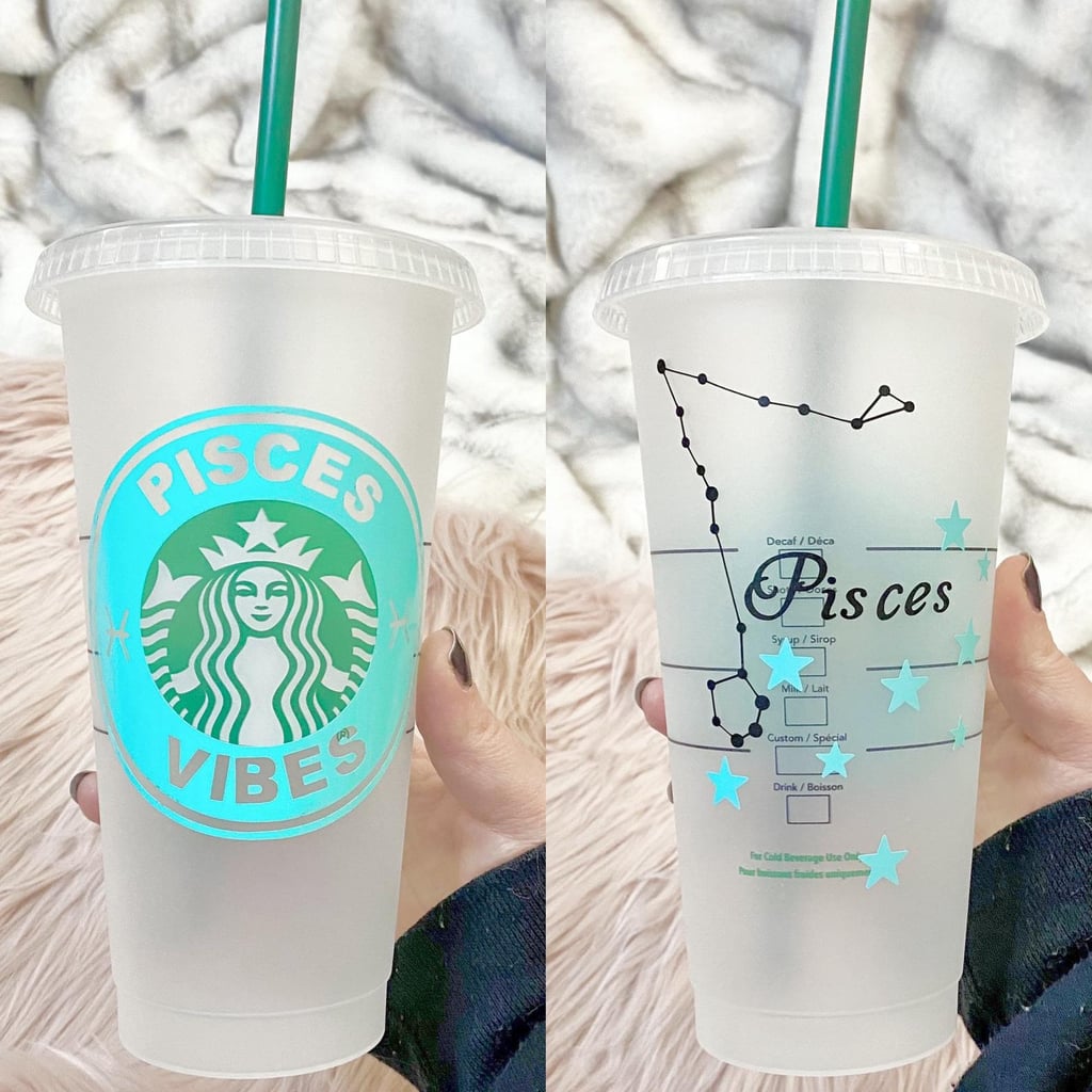 Pisces Starbucks Cold Cups