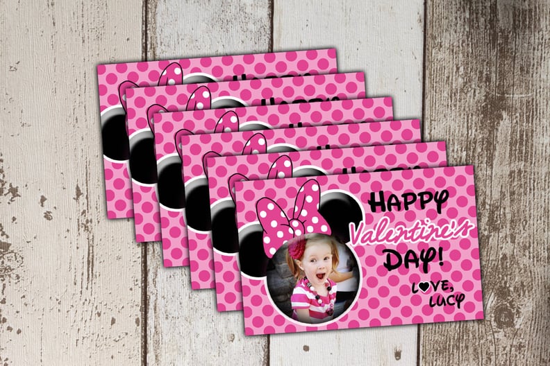 Personalized Minnie Mouse Valentines