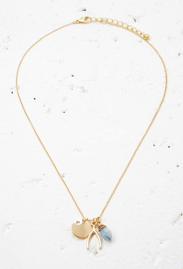 Forever 21 Horseshoe Charm Necklace ($4)