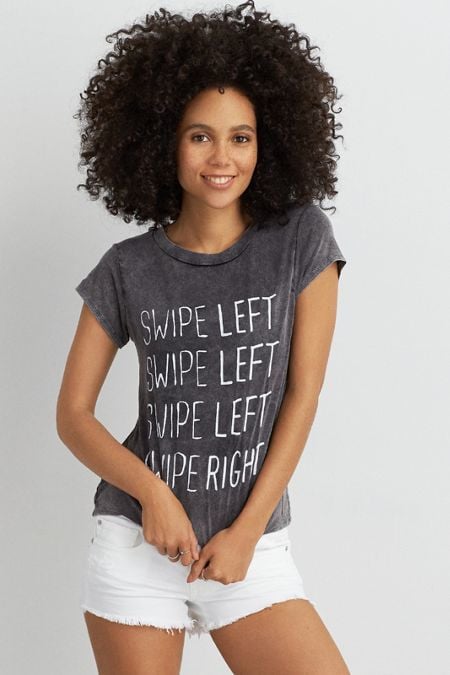 American Eagle Outfitters AEO Don't Ask Why Graphic T-Shirt ($20)
