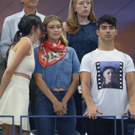 Kendall Jenner, Gigi Hadid, and Joe Jonas US Open Pictures
