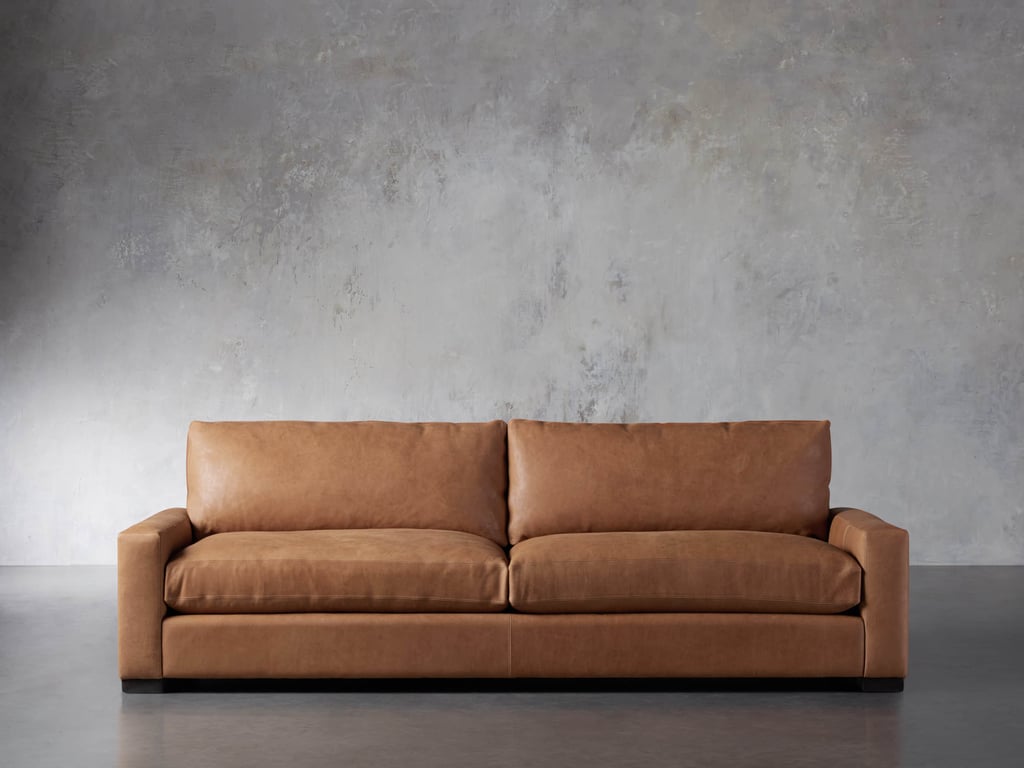 Arhaus Remington Leather Sofa
