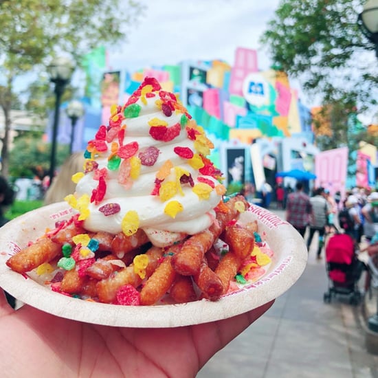 Where to Get Fruity Pebbles Funnel Cake Fries at Disneyland