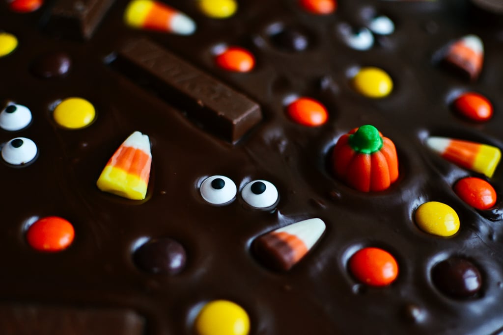Dark Chocolate Halloween Bark
