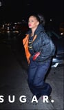 Rihanna Steps Wearing Engagement Ring,