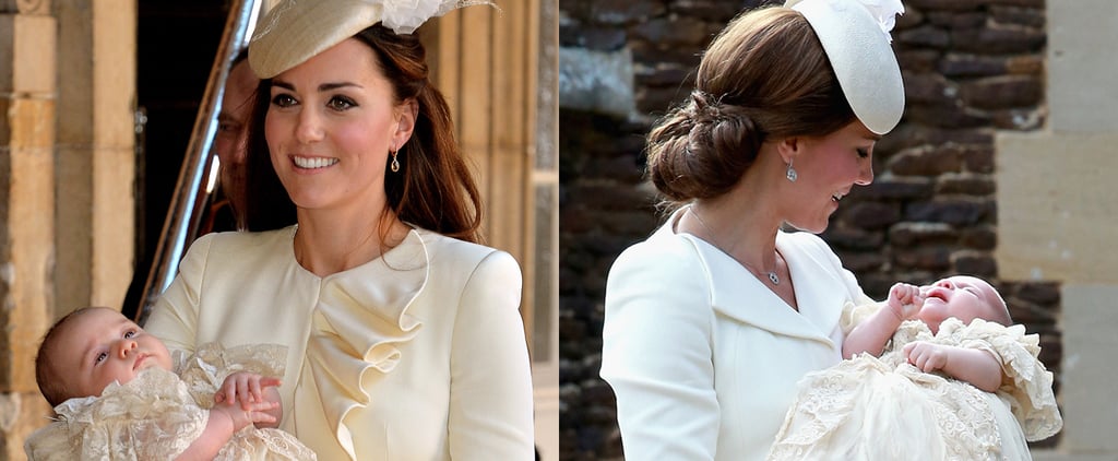 Prince George's vs. Princess Charlotte's Christening