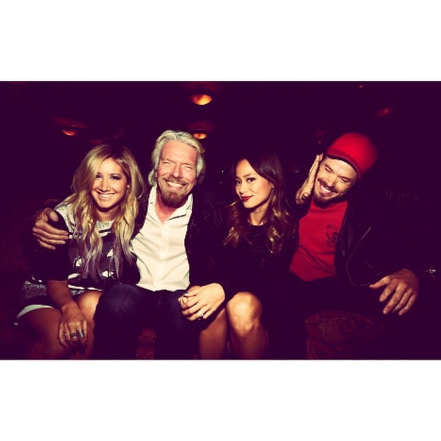Ashley Tisdale hung out with Jamie Chung and Kellan Lutz.
Source: Instagram user ashleytisdale