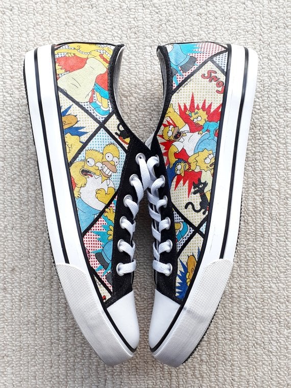 customized canvas shoes