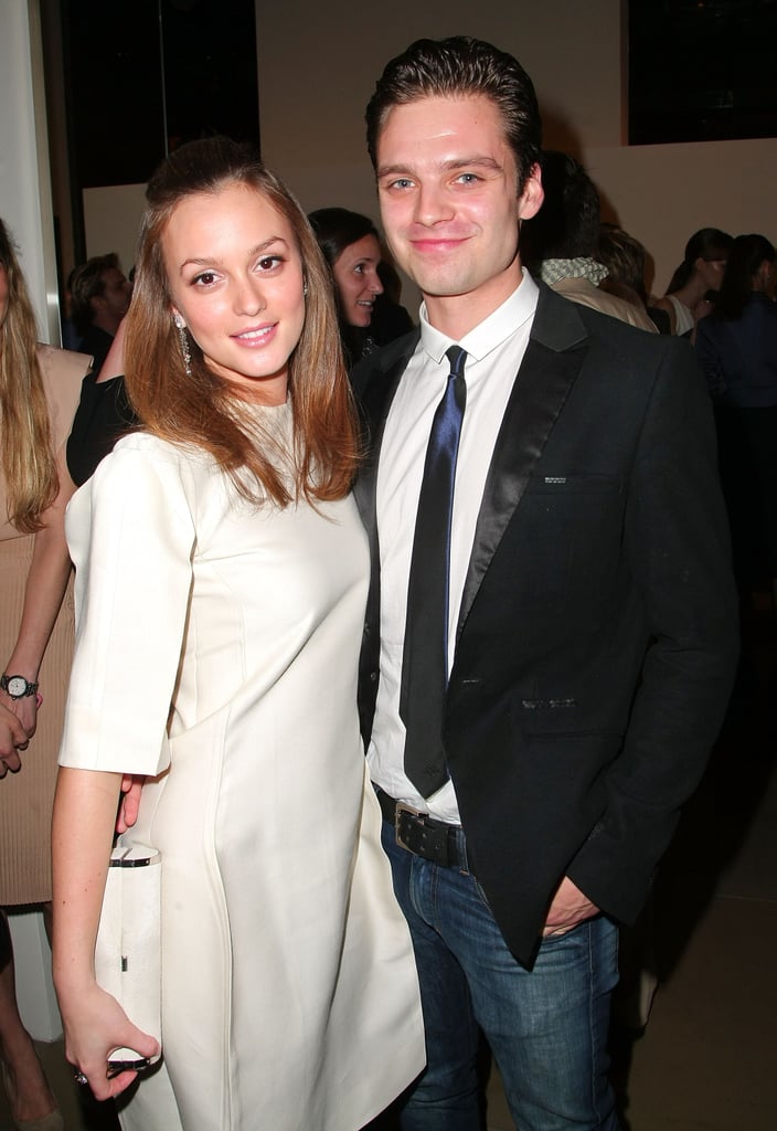 Leighton Meester and Sebastian Stan