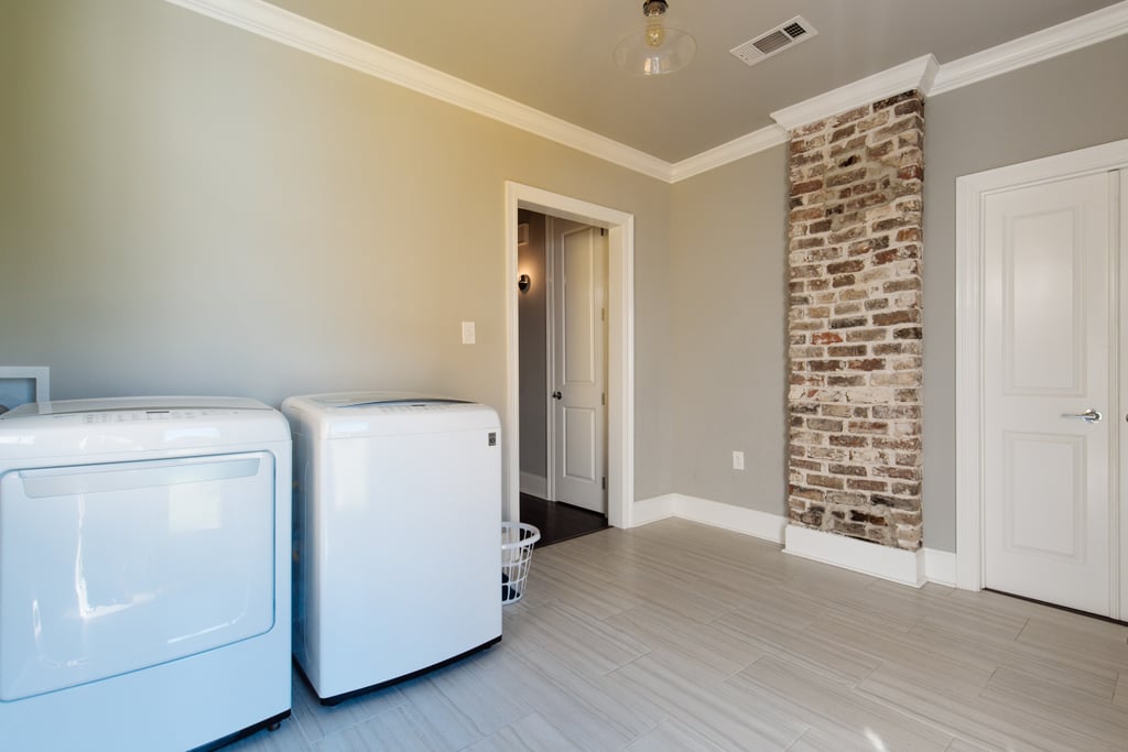 Lowe's Laundry Room Makeover POPSUGAR Home