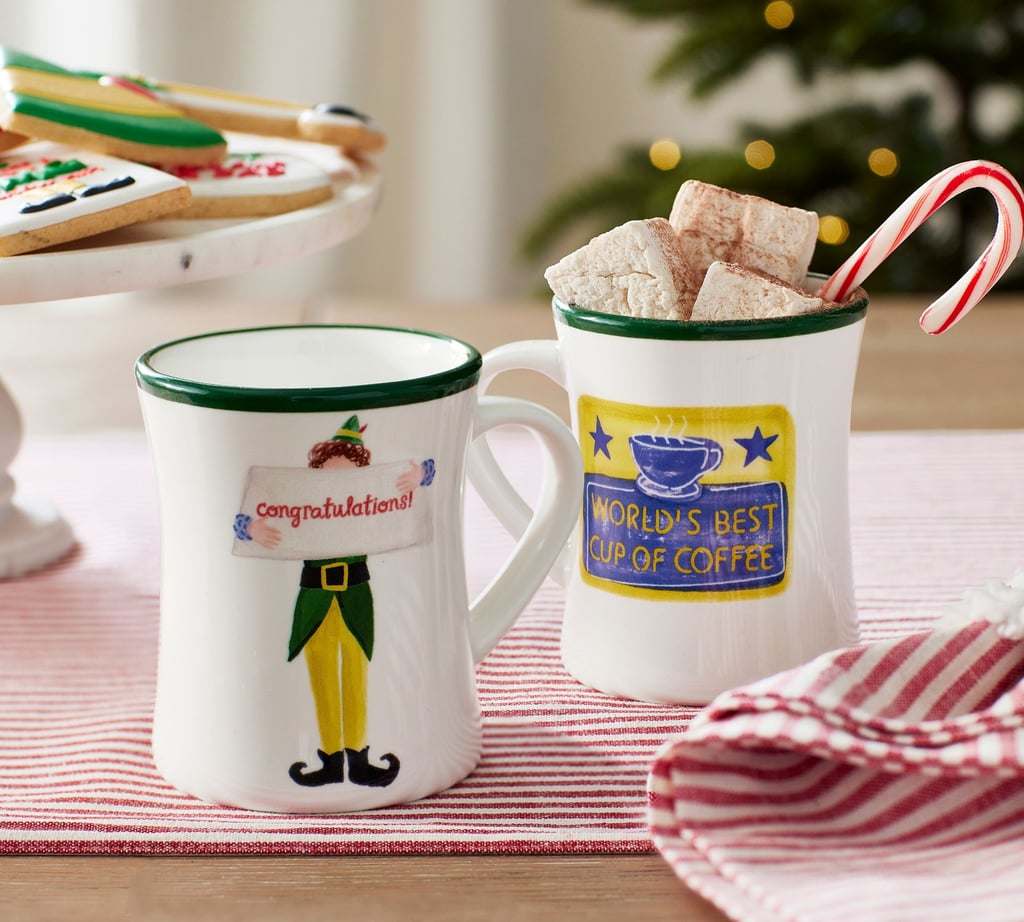 Pottery Barn Elf World's Best Coffee Mug