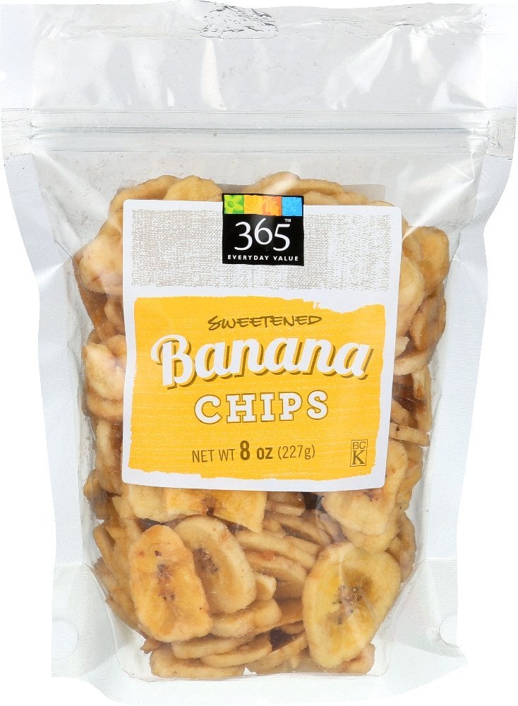 365 Everday Value Sweetened Banana Chips