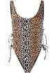 Reina Olga Bowie Leopard Print Swimsuit