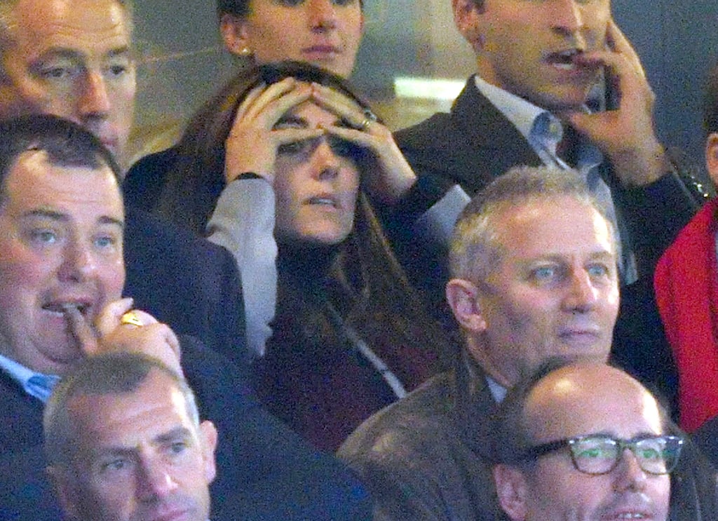 Kate Middleton and Prince William at Rugby World Cup 2015