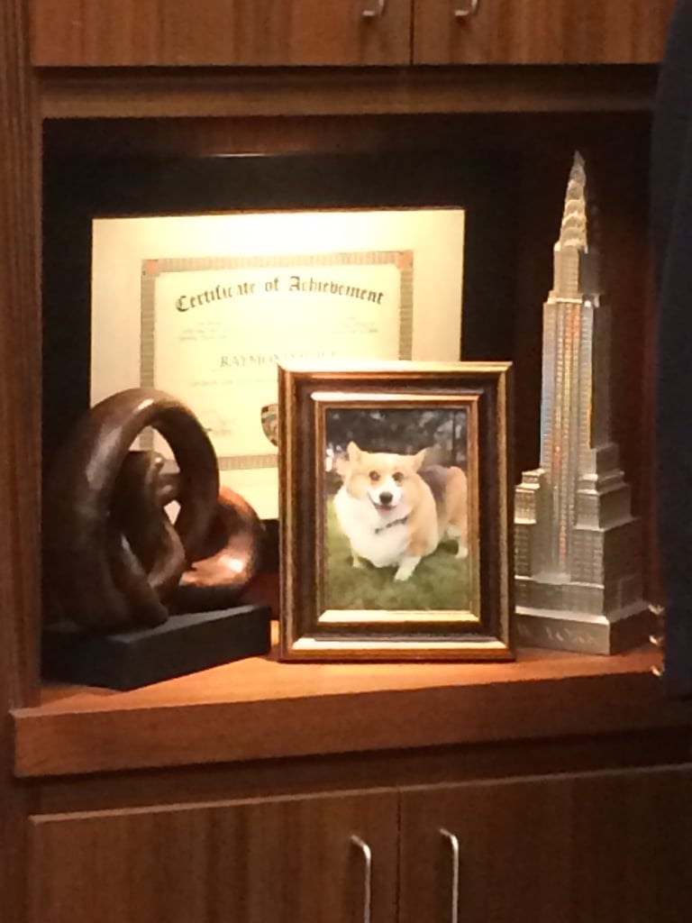 Behold: the best part of Captain Holt's office.