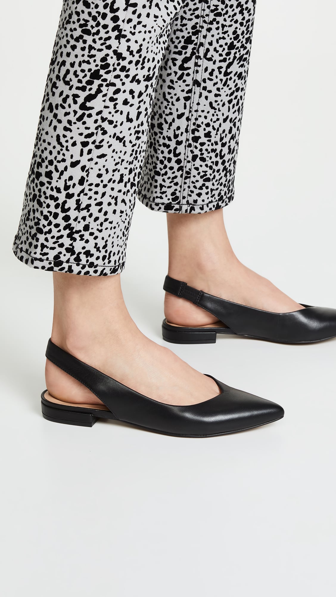 steven lourdes slingback flats