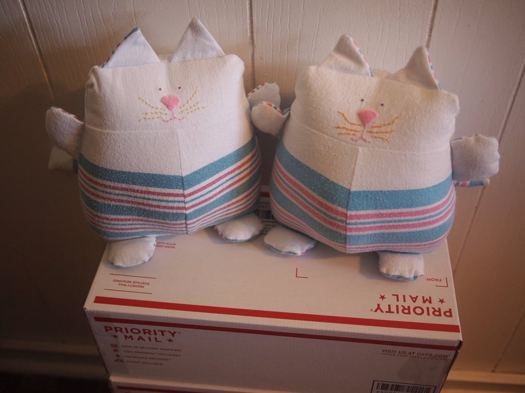 stuffed animal made from hospital blanket