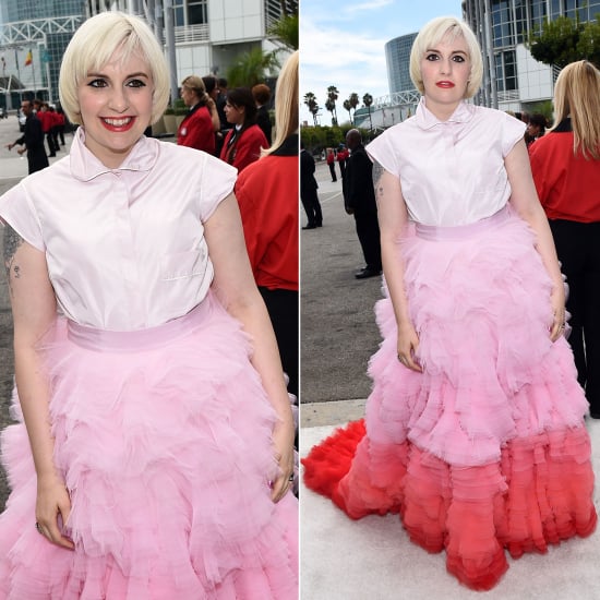 Lena Dunham Dress at Emmys 2014