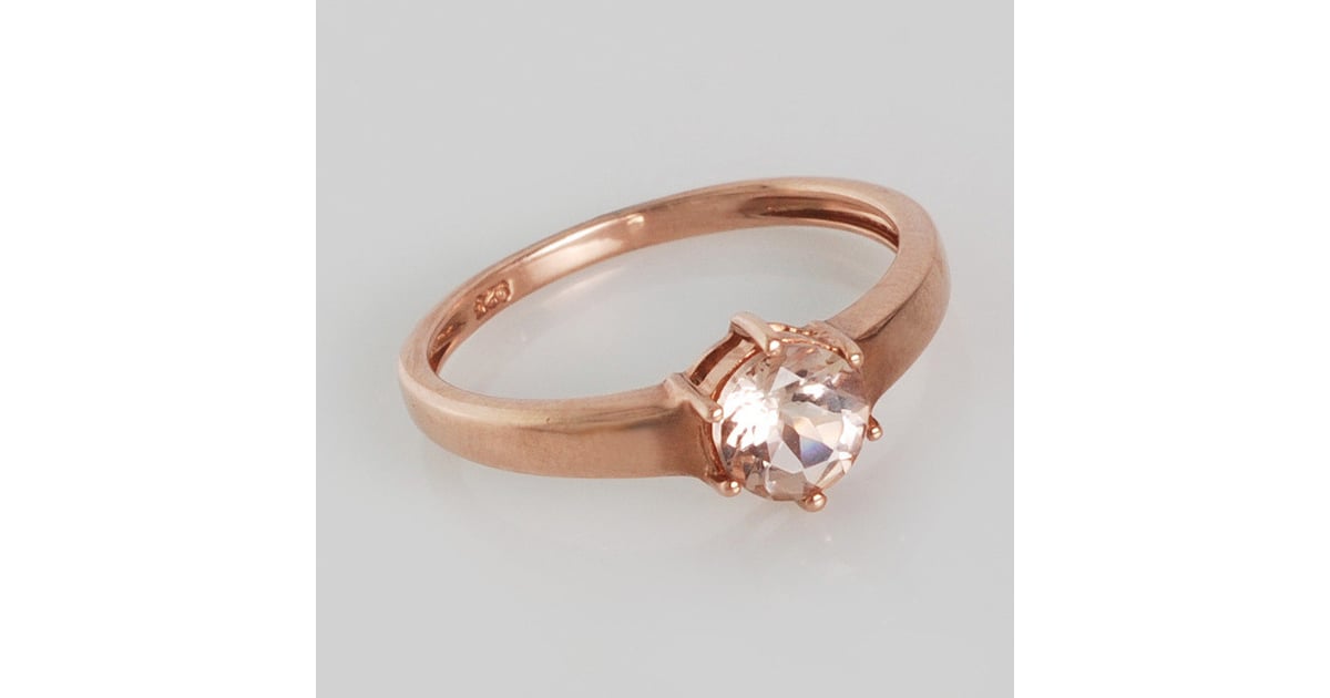 Rose Gold  Morganite Ring  80 Engagement  Rings  Under  