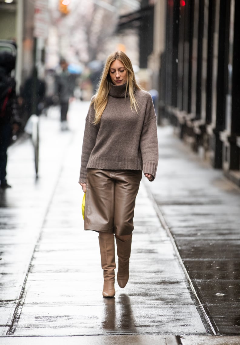 On the Street: Long Shorts and Tall Boots