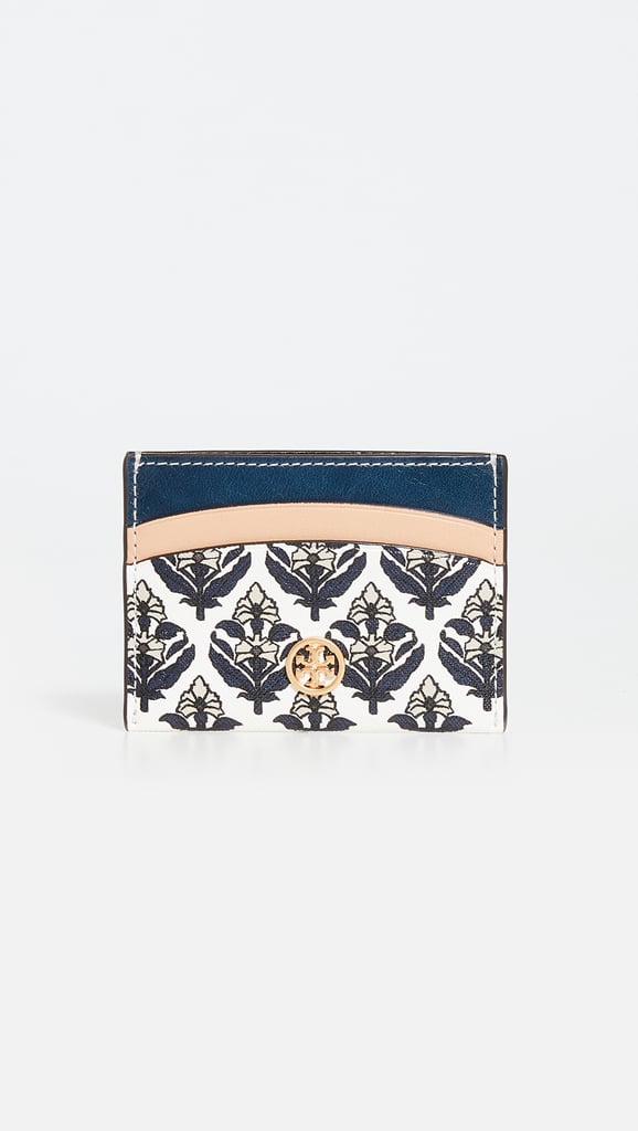 A Wallet Upgrade: Tory Burch Robinson Printed Card Case