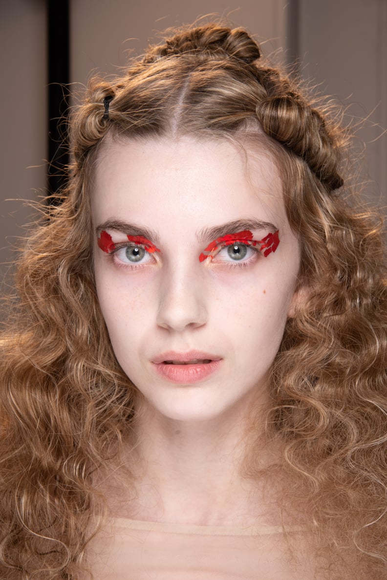 Colorful Foil Lids at Simone Rocha Fall 2020