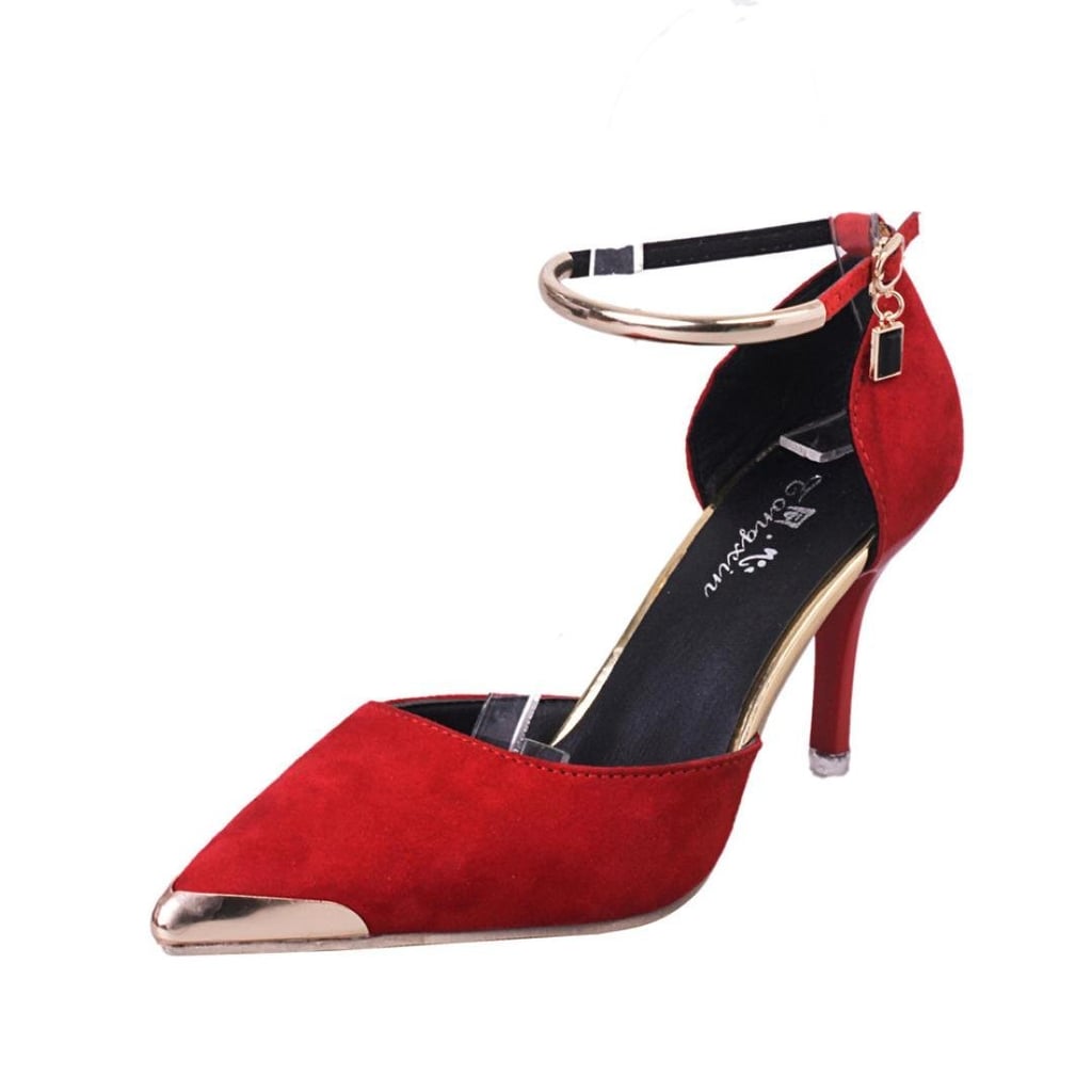 pointed toe high heel sandals