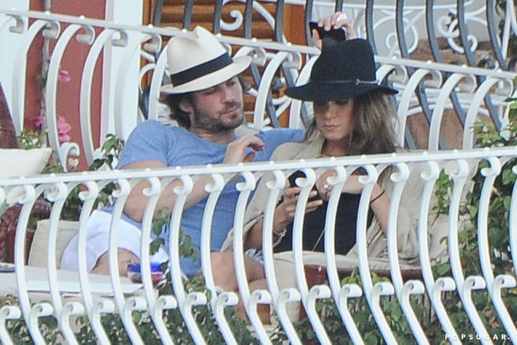 Ian Somerhalder and Nikki Reed Show PDA in Italy | Pictures