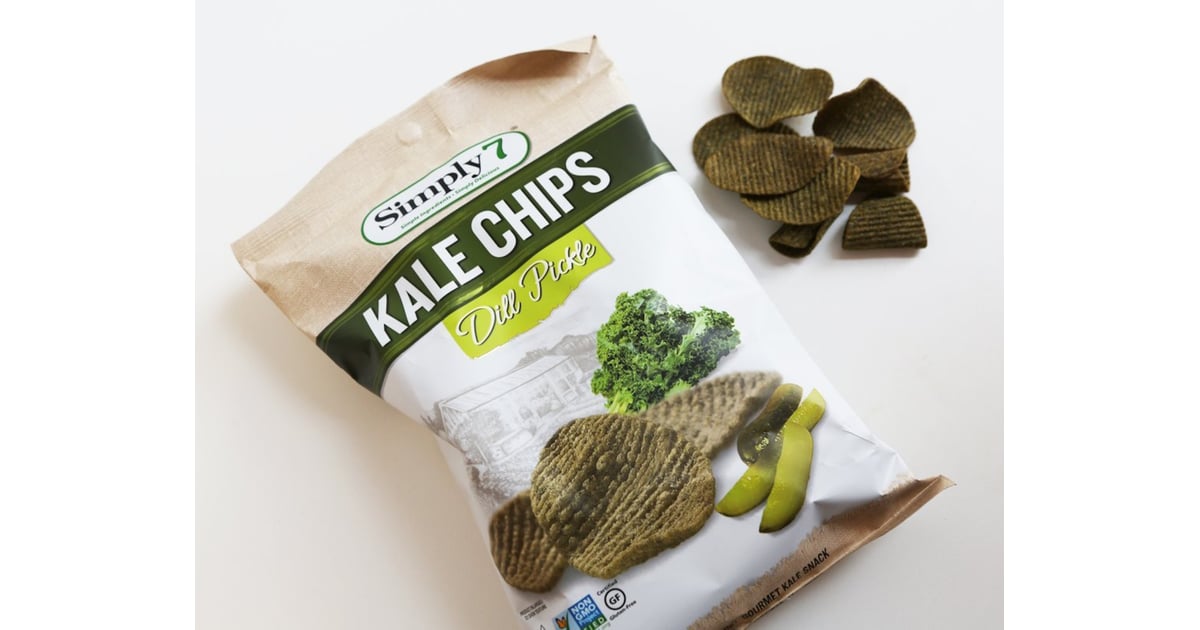 Simply 7 Dill Pickle Kale Chips PickleFlavored Chips POPSUGAR Food