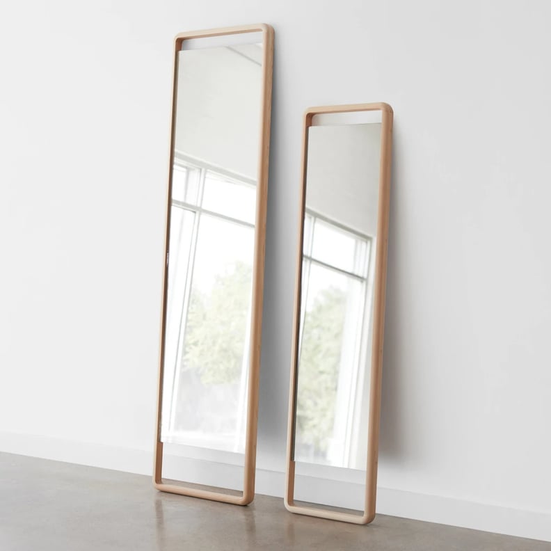 Best Sustainable Mirror: The Citizenry Hinoki Wood Floor Mirror