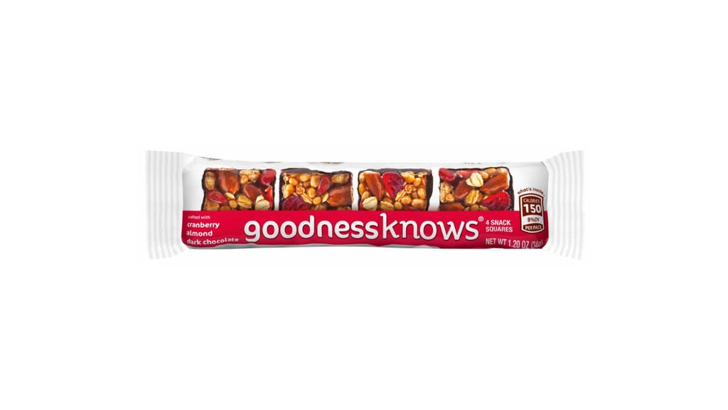 Goodnessknows Cranberry Almond And Dark Chocolate Snack Squares