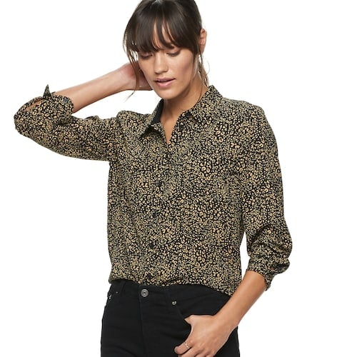 POPSUGAR Essential Button Down Shirt