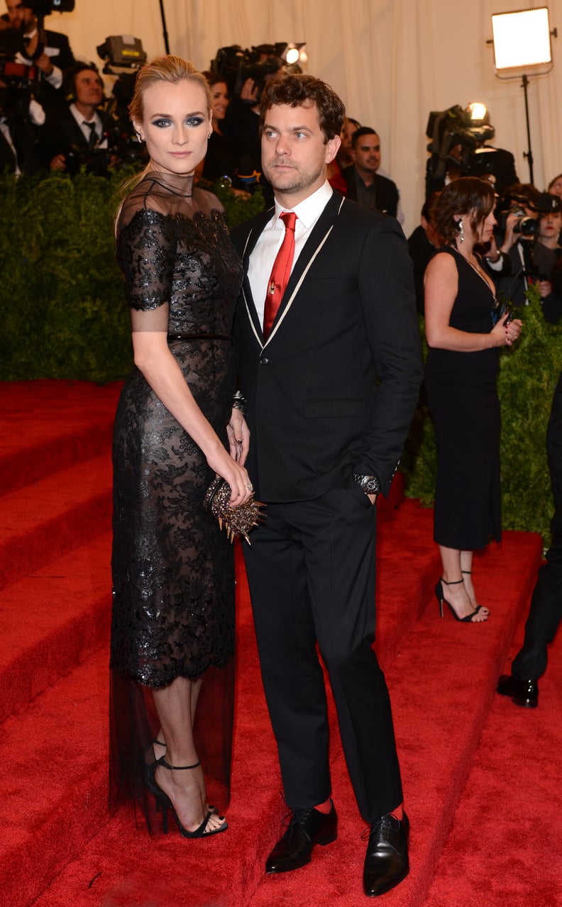 Diane Kruger and Joshua Jackson at the 2013 Met Gala