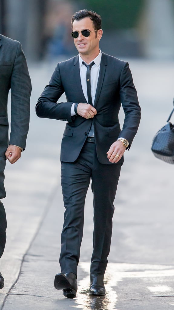 Justin Theroux Out in LA October 2015